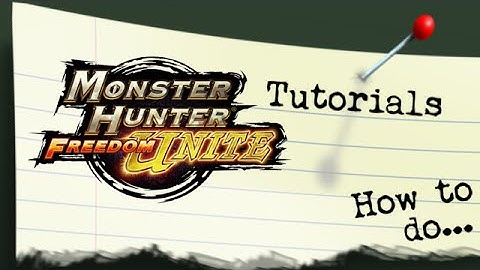 MHFU - Custom Quest Tutorial - PPSSPP