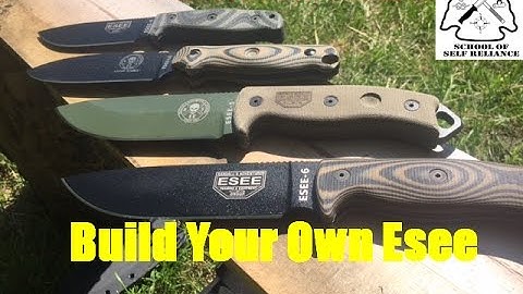 The Knife Connection Build Your Own Esee