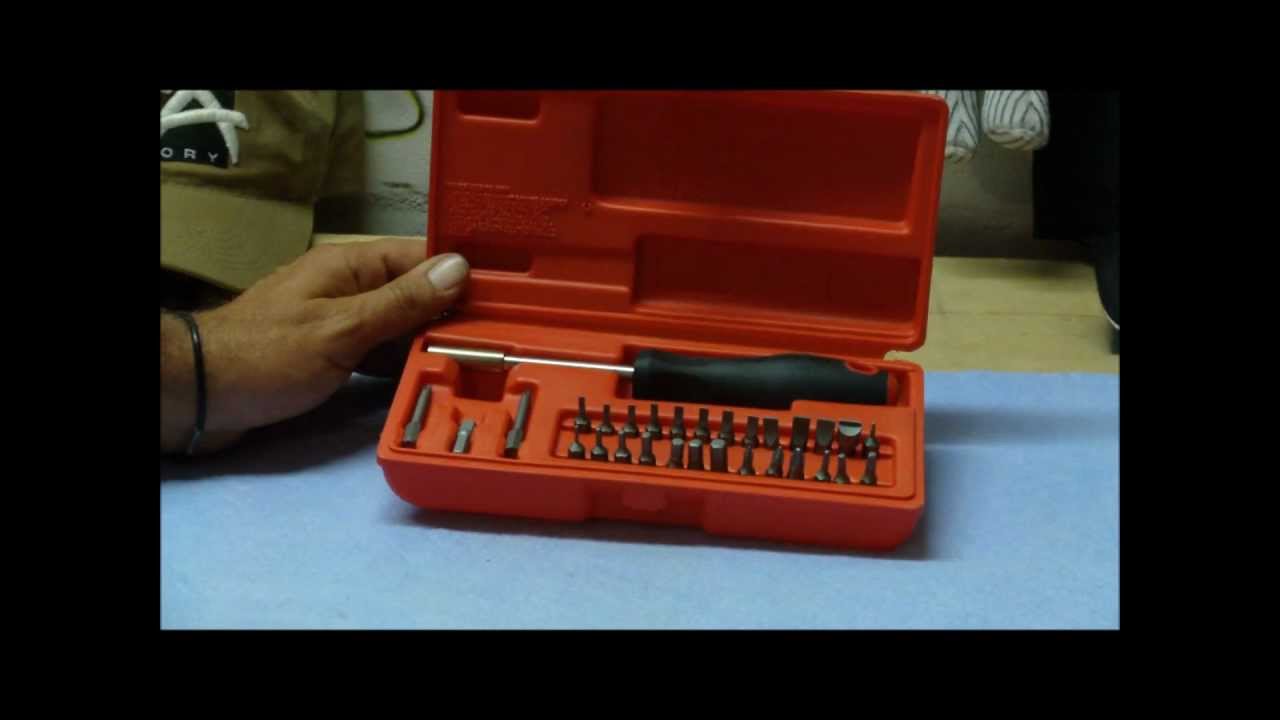 Winchester Gunsmith Screwdriver Kit YouTube