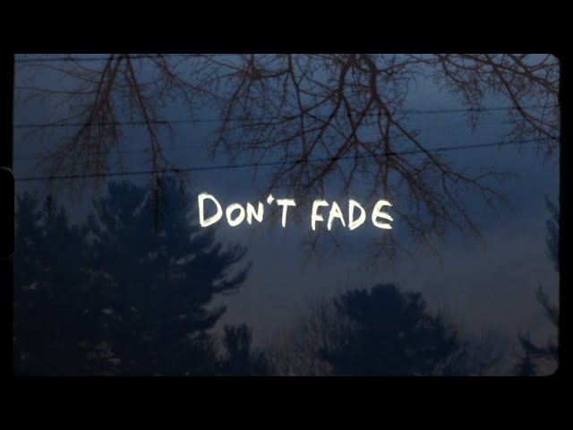 Vance Joy - Don't Fade [Official Lyric Video]