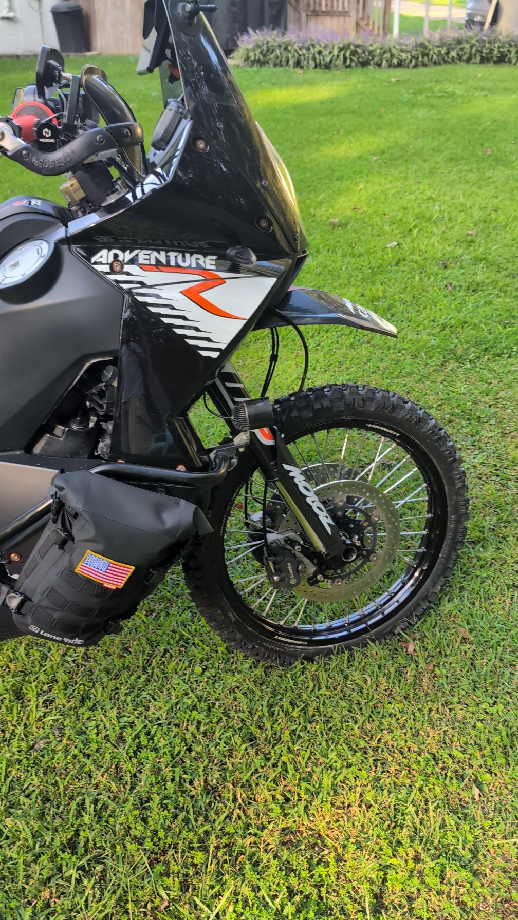New Motoz Adventure Tire Combo - YouTube