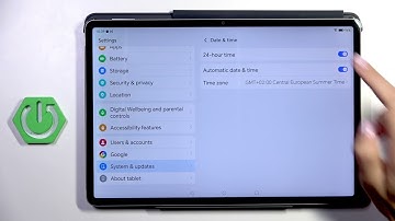 HONOR Pad V9 – Datum en tijd wijzigen