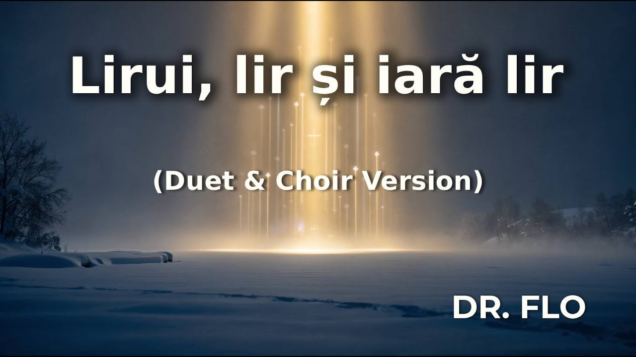 ✨Lirui, lir și iară lir (Duet & Choir Version) | Dr. Flo