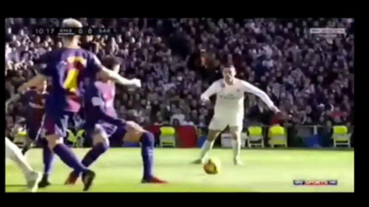 Cristiano Ronaldo Missed Open Goal Chance- Real Madrid vs Barcelona 2-2 -  El Clasico 23.04.2017 on Make a GIF