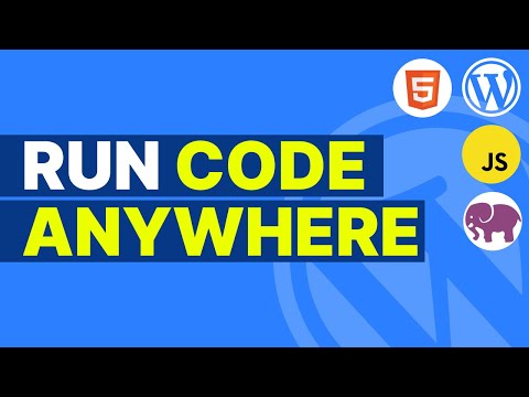 Any Code Anywhere in WordPress | WordPress Code Snippets