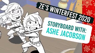 Storyboarding with Ashe Jacobson! (WINTERFEST INTERVIEWS)