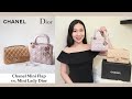 CHANEL MINI RECTANGULAR VS. MINI LADY DIOR: WHAT FITS, MOD SHOTS | 香奈儿mini CF对比迪奥mini戴妃包