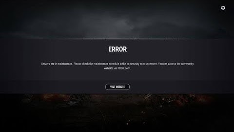 3.5 update PUBG Server did not respond Please return to the login page and try again pubg problem