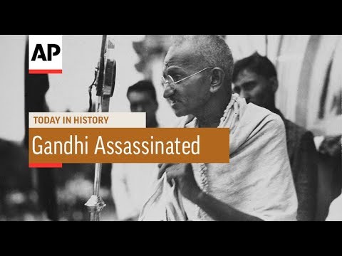 Gandhi Assassinated - 1948  | Today In History | 30 Jan 18