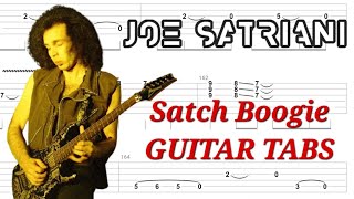 Joe Satriani - Satch Boogie GUITAR TABS | Cover | Tutorial | Lesson