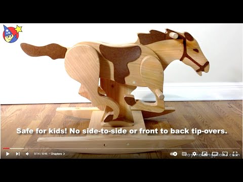 Hey Duggee The Rocking Horse Badge Worldnews Wood Toy Plans Mustang Rocking Horse