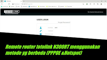 Remote totolink N300RT beda jaringan