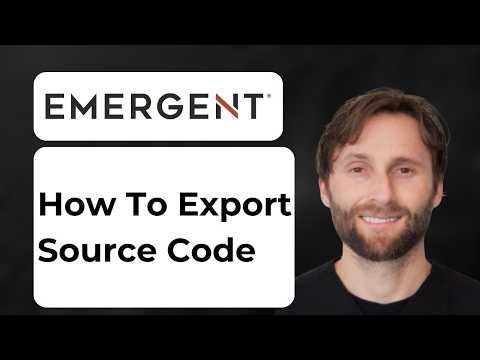 How to Export Source Code from Emergent AI [2026 Guide]