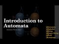Introduction to the Theory of Automata: Fundamental Terminologies
