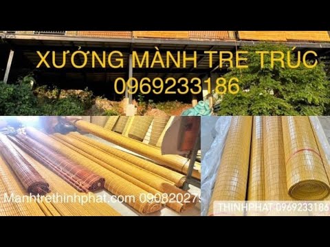 Mành Tre Trúc Che Nắng Mưa Mái Hiên Ban Công Che Nắng Quán Caffee Nhà Chòi Siêu Đẹp Siêu Bền.