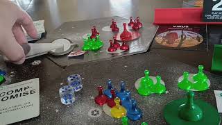 Cosmic Encounter Laser vs Macron vs Mutant vs Virus.      Part 3 of 5