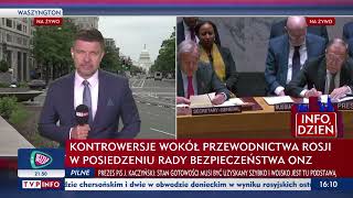 Rosja Przewodniczy Posiedzeniu Rady Bezpieczeństwa Onz. Polski Ambasador Protestuje