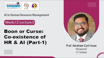 Lec 41: Boon or Curse: Co-existence of HR & AI (Part-1)