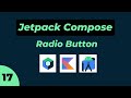 😍 #17 Radio Button in Jetpack Compose in hindi 🥳 | Android | Kotlin 🤩 | Bye Bye Xml🖖 ✅