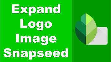 I Used the Snapseed Expand Tool to Create a Logo