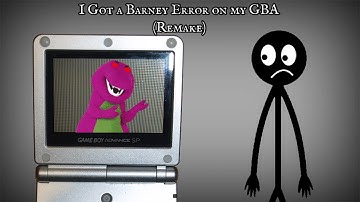 (🏆🥇🏆 Most Popular Vid) GBA Barney Error 2024 Remake (R.I.P my main (Unofficial) Channel)