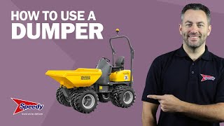 How to Use a 1T Dumper Correctly and Safely | Speedy Services