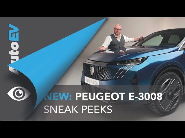 Peugeot E-3008: smash-hit SUV goes pure electric