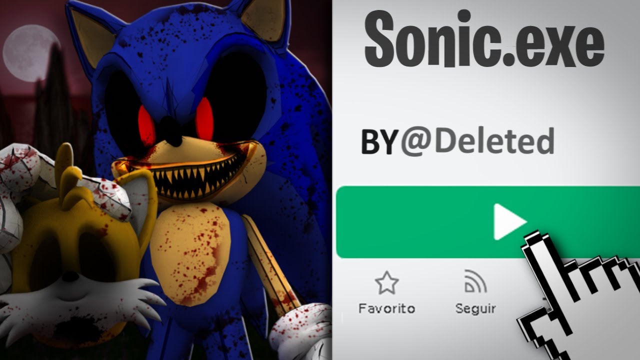 CUIDADO COM O PERFIL DO NOVO SONIC.EXE NO ROBLOX!! 