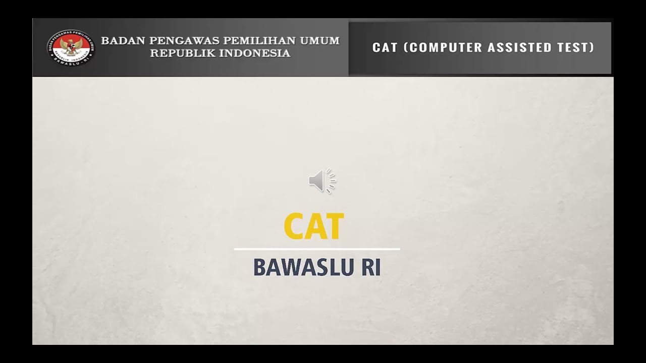 Materi Soal Cat Bawaslu