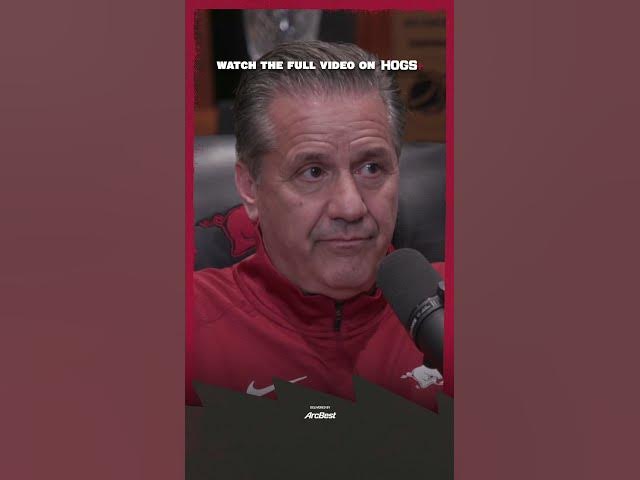 Coach Cal on his Recruiting Philosophy at Arkansas 🐗🏀