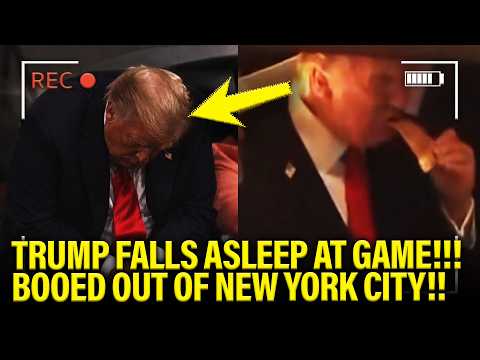 Thumbnail for Trump FALLS ASLEEP at NBA FINALS after GETTING BOOED!!!