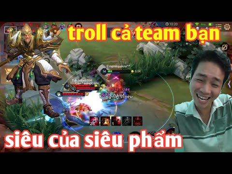 Liên Quân _ Siêu Phẩm Ngộ Không Troll Team Bạn | Clip Đáng Xem Nhất Của Năm | Chơi game liên quân mobile 1 hqdefault