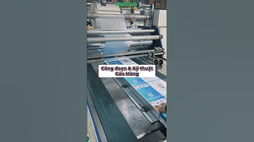 Công đoạn cán màng - giúp ấn phẩm bền bỉ & chống trầy xước! inantao.com