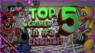 [Fnaf/C4D] Top 5 Skrimer In English (3 Part) Ultimatum Custom Night