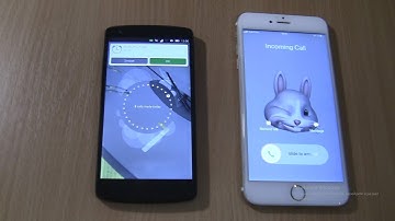 Incoming call&Ringing alarms at the Same Time Iphone 6s plus Gold+Nexus 5 ubuntu