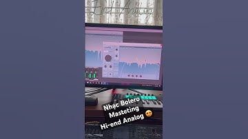 Nầng tầm chất lượng âm thanh bản nhạc 🤟🏻 #mixingmastering #analoggear #mastering
