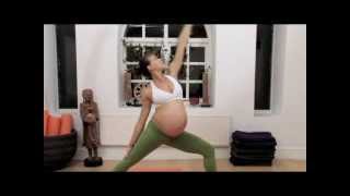 Flow Yoga Mama Yoga Instructor Mercedes Ngoh 9 Months Pregnant Handstands