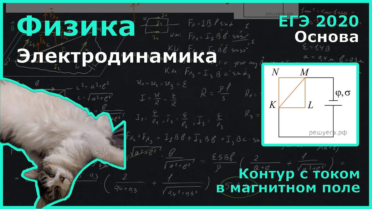 Замкнутый алюминиевый контур NMLK (см. рис.) площадью поперечного сечения 0,2 мм² ...(Физика, ЕГЭ)
