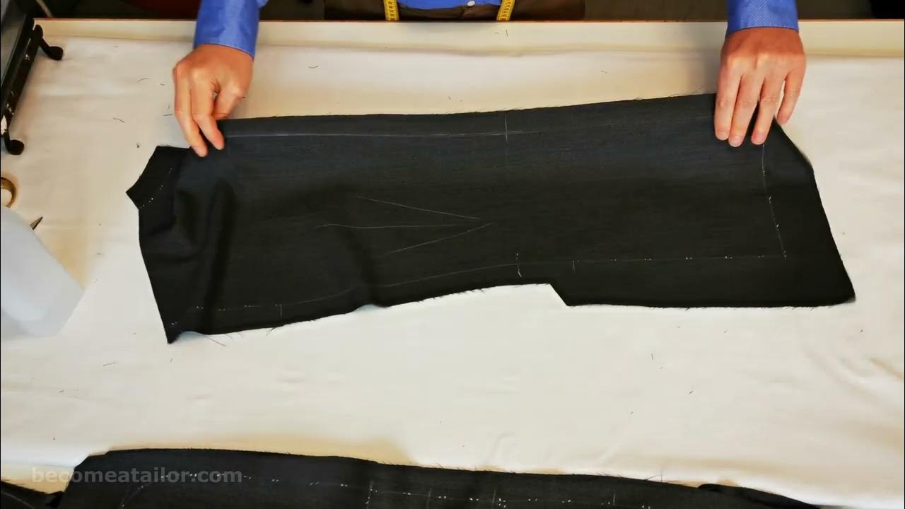 05 How to make a jacket, shrinking and form pressing YouTube