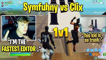 Symfuhny 1v1 Clix (The Fastest Editor vs King of Wagers)