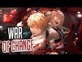 Nightcore  war of change metal version lyrics