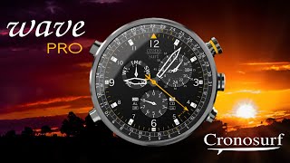 Cronosurf Wave Pro - The MOST POPULAR Chronograph Watch App - Promotional Video - NEW Audio Track screenshot 1