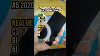 LCD Touchscreen replacement for oppo and realme #LCD #lcdreplacement
