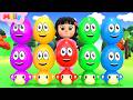 कलर बॉल फिंगर फ़ैमिली | Color Ball Finger Family | Melly Hindi Rhymes