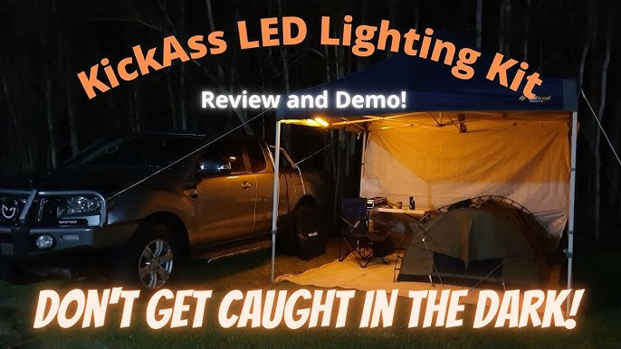 Adventure Kings Camp Light range versatility 