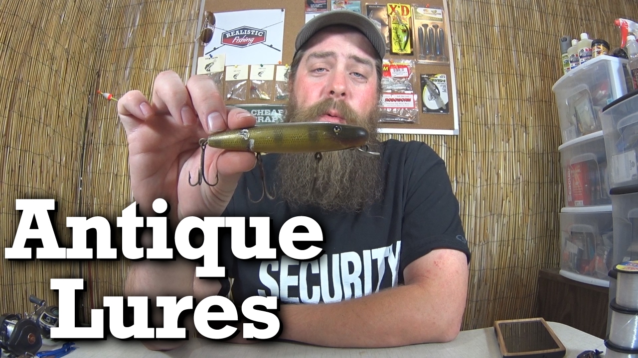 Antique Fishing Lures and Old Vintage Tackle 