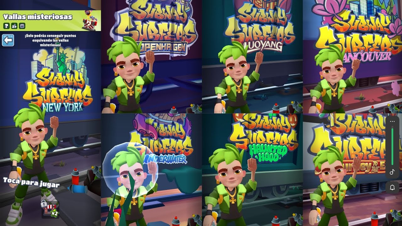 MYSTERY HURDLE ALL WORLD TOUR  LUCKY - SUBWAY SURFERS 2024