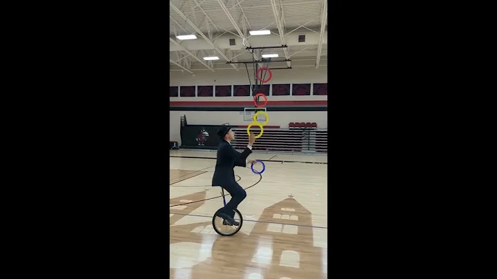 Robert LeBoeuf - Five Ring Juggling on a Unicycle ...