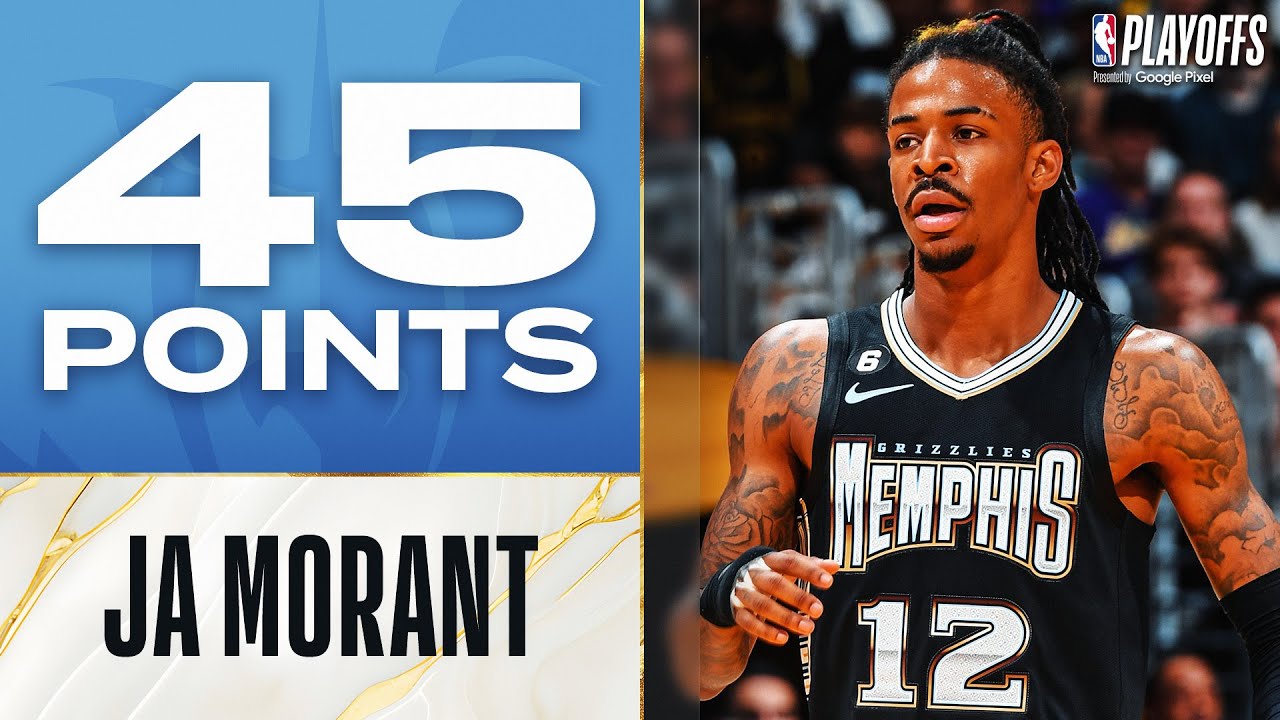 NBA Latest - Ja Morant recorded a triple-double of 39 PTS