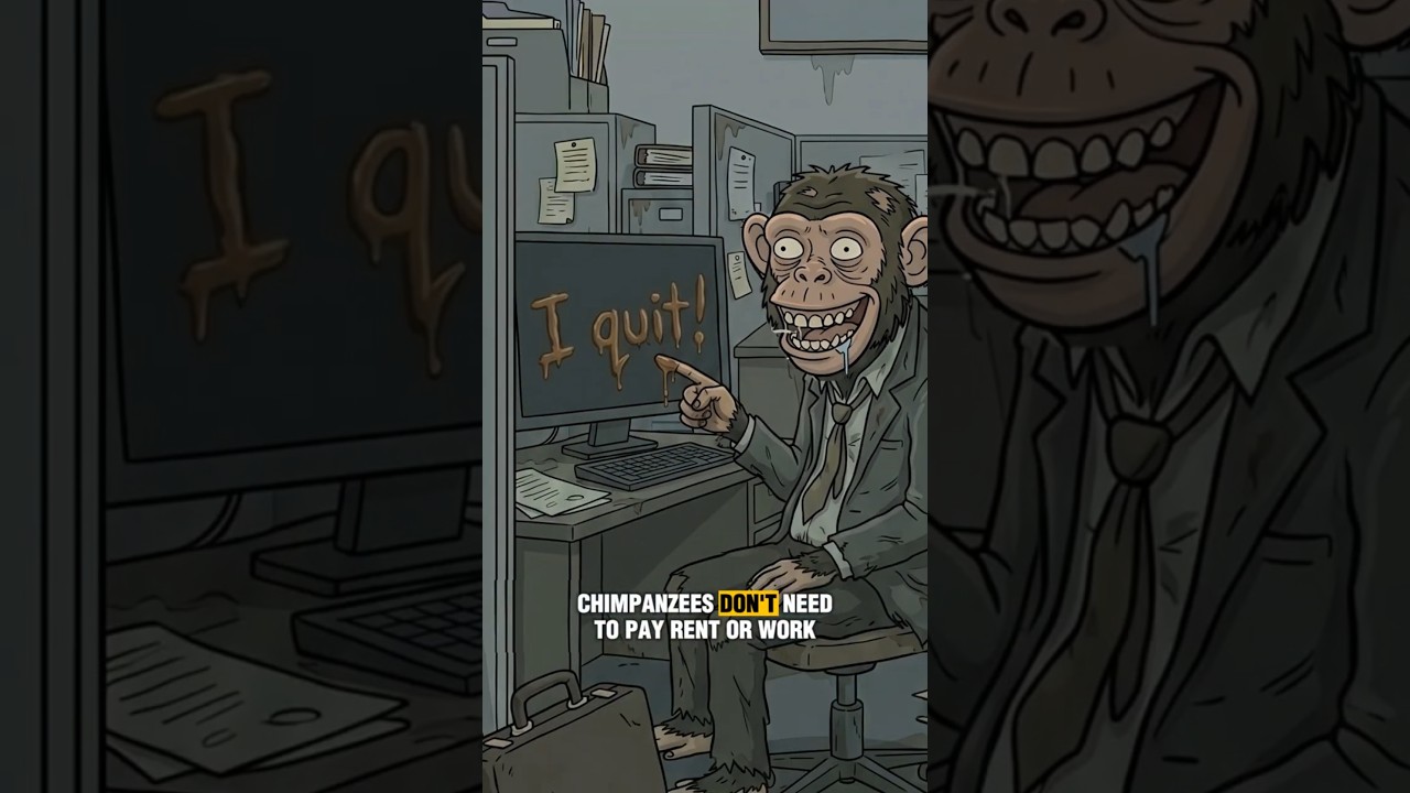 Why Apes Aren't Turning Into Humans #evolution #science #biology #shorts #animation